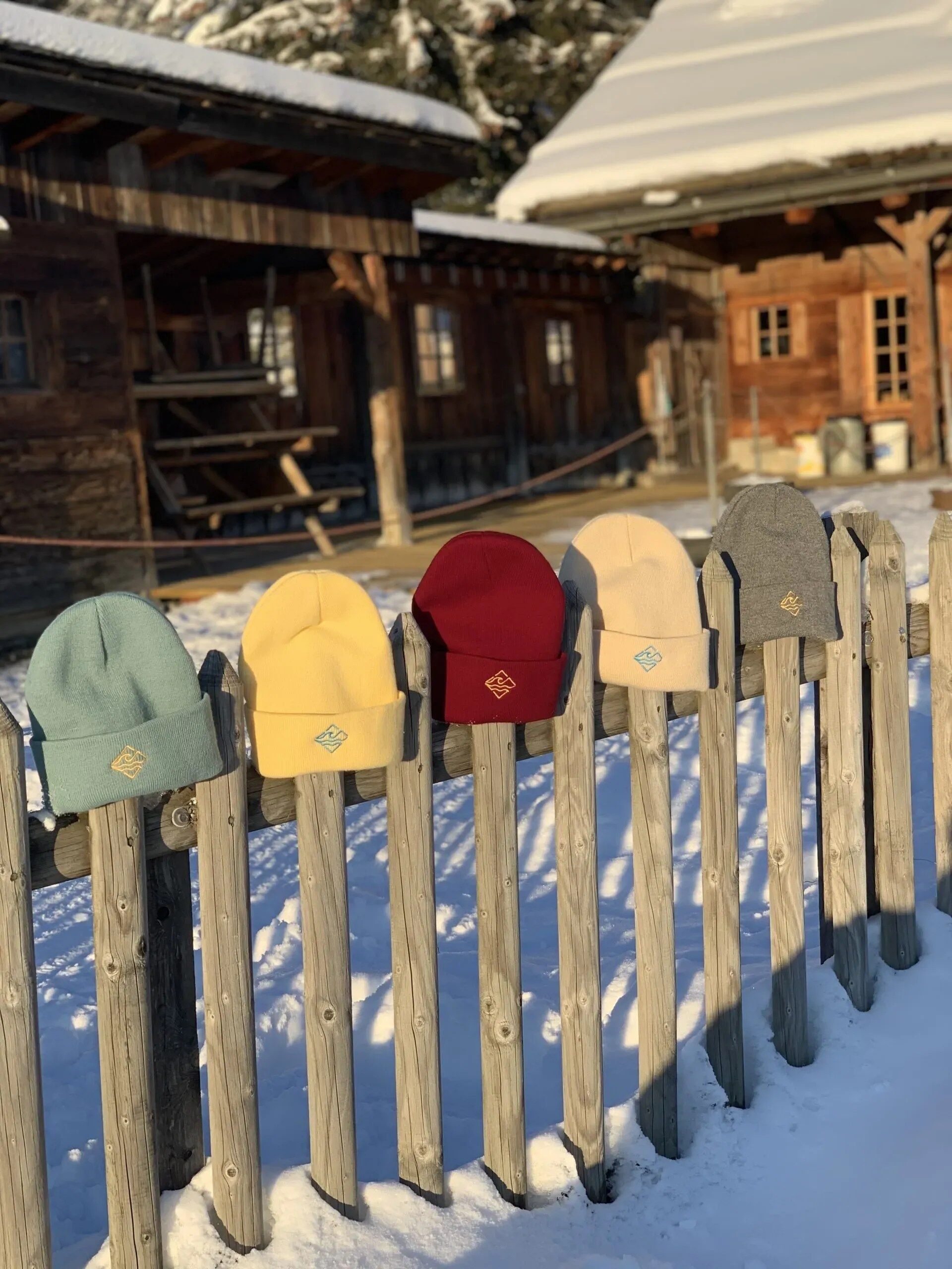 gorros invierno acrilicos
