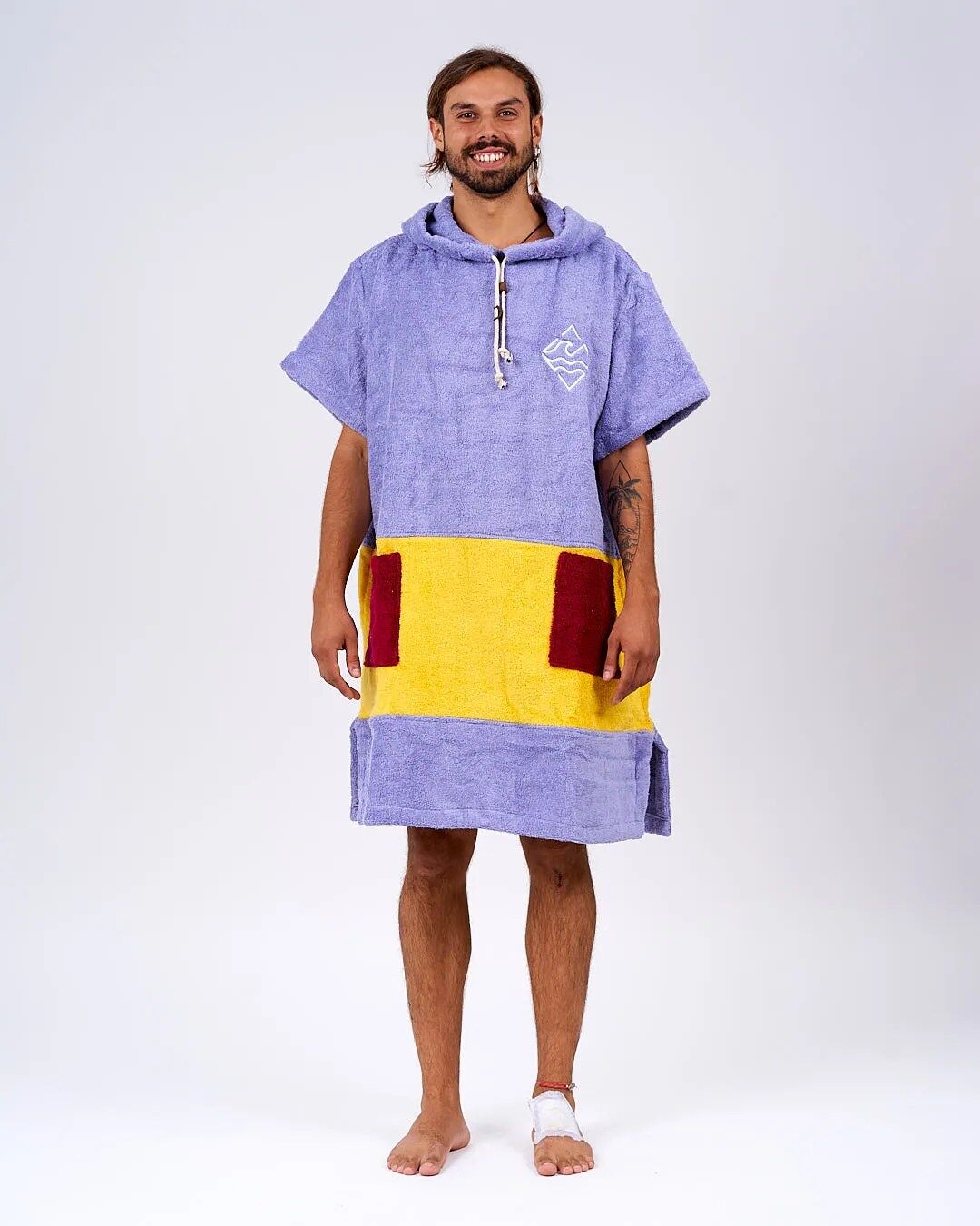 Poncho de surf hombre modelo Mundaka Atlas Outerwear