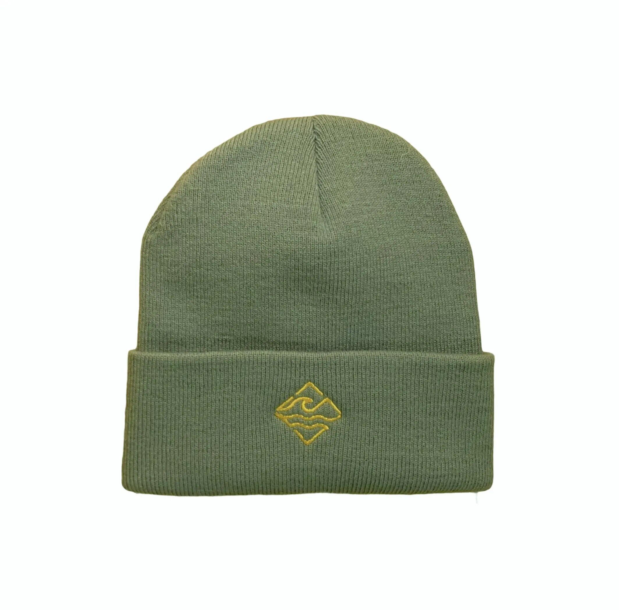 gorro invierno verde