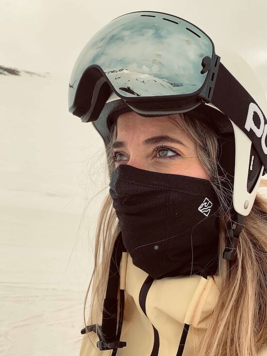 mascarilla para esquiar y hacer deporte tubular filter mask
